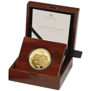 Year of the Snake gold coin
