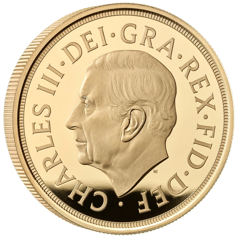 2026 Proof gold Sovereign 5 coin