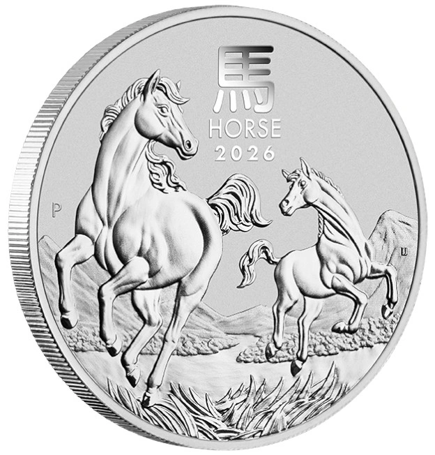 2026 Year of the Horse Silver Coin