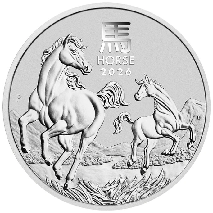 2026 Year of the Horse Silver Coin