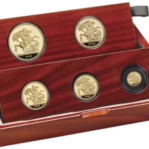 2026 Proof gold Sovereign 5 coin