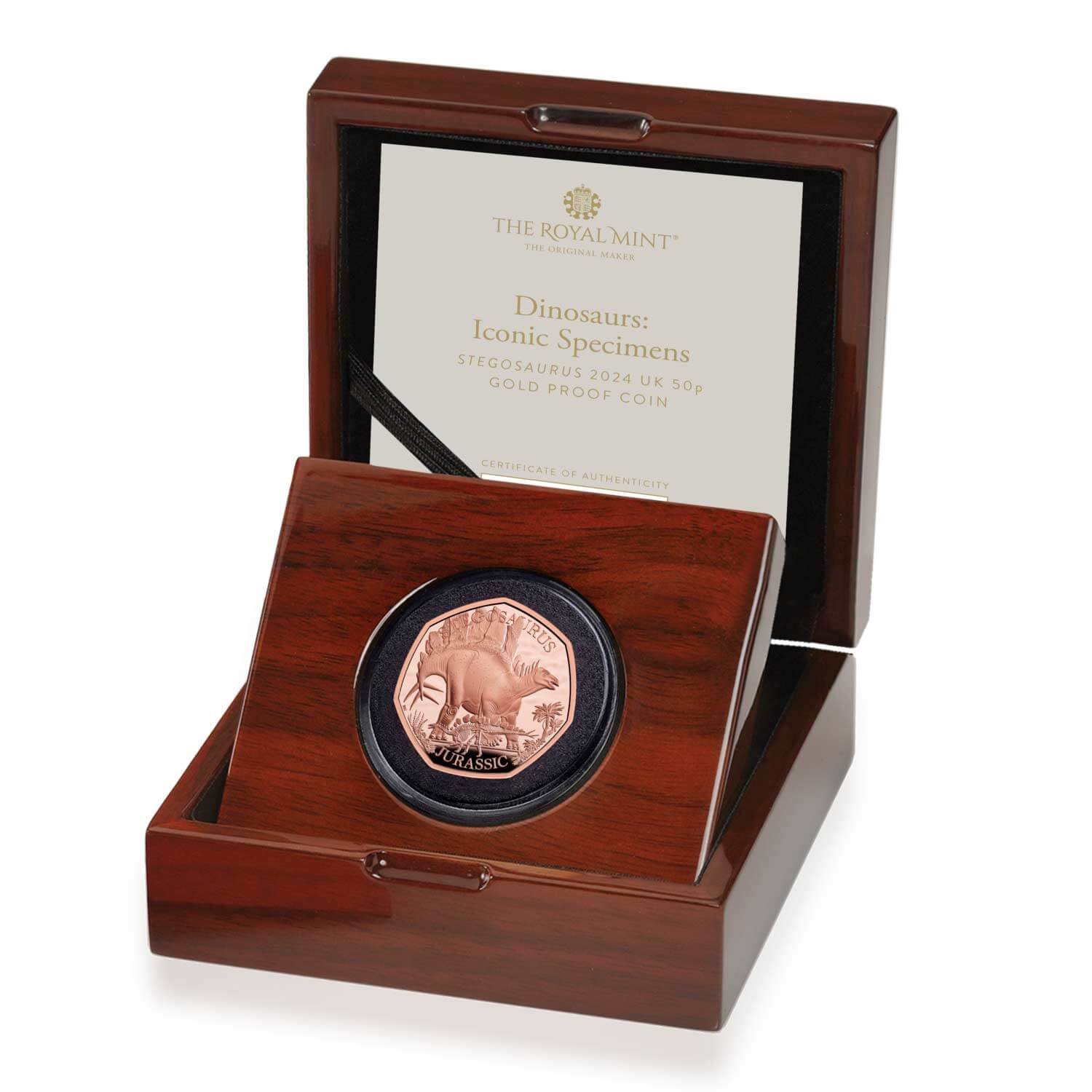 2024 Stegosaurus gold coin