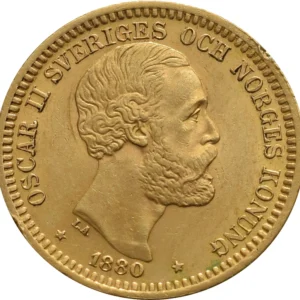sweden 20 kronor gold coin