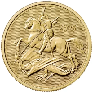gold coin st george and the dragon