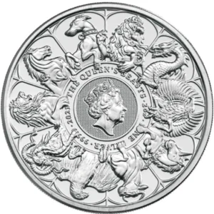 2021 2oz Queen's Beasts Completer Silver Coin