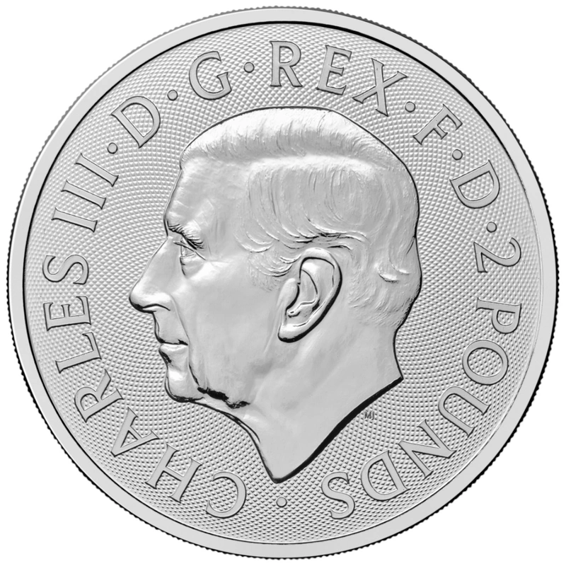 Monster Box of 500 2025 Britannia One Ounce Silver Coins